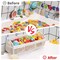Original 3 Compartment Horizontal Large Openings Bath Toy Organizer for Tub, Capacity Upgrade Bath Toy Storage and Holder, Bathtub Toy Holder for Easy Access and Sorting of Toys.